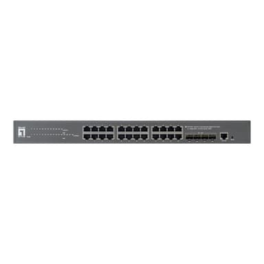 LEVEL ONE Switch 28x GE GTP-2871      4xGSFP     400W 24xPoE