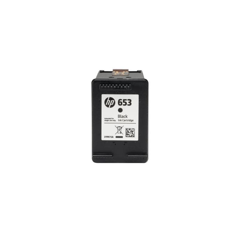 HP 653 Black Original Ink Advantage Cart