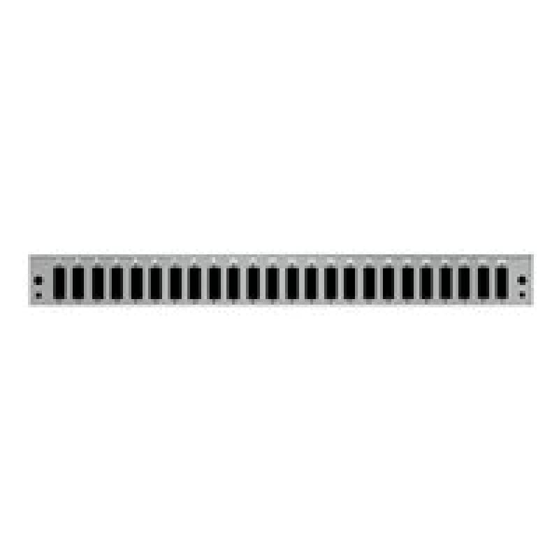 LOGILINK FB2402G Frontblende 24x SC-Duplex o. LC-Quad für 19″ Spleißbox, lichtgrau