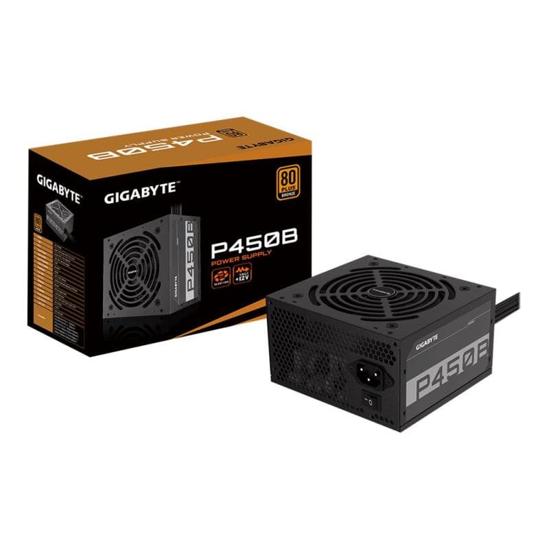 GIGABYTE P450B 450W ATX Netzteil, 80+ Bronze, 120 mm Lüfter