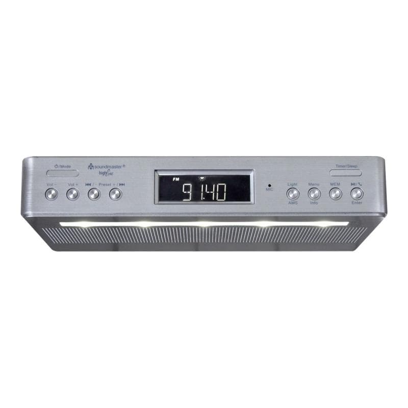 WÖRLEIN Soundmaster UR2045SI si Küchenradio DAB+/UKW,Kochtimer,Beleuchtung