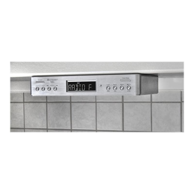WÖRLEIN Soundmaster UR2045SI si Küchenradio DAB+/UKW,Kochtimer,Beleuchtung