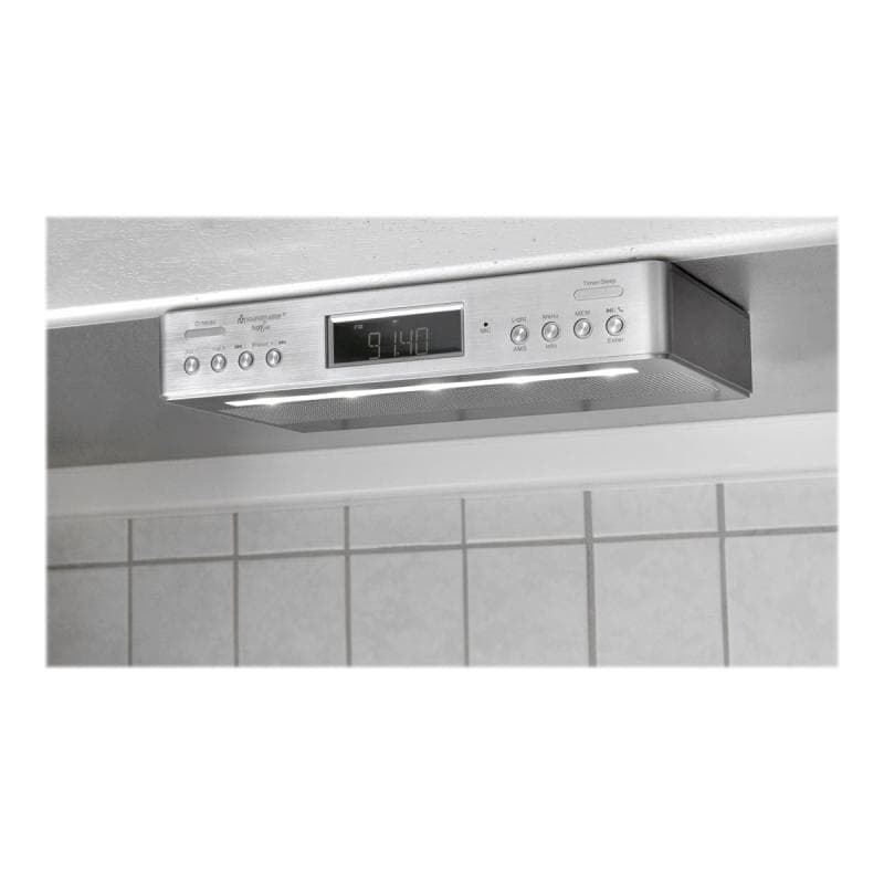WÖRLEIN Soundmaster UR2045SI si Küchenradio DAB+/UKW,Kochtimer,Beleuchtung