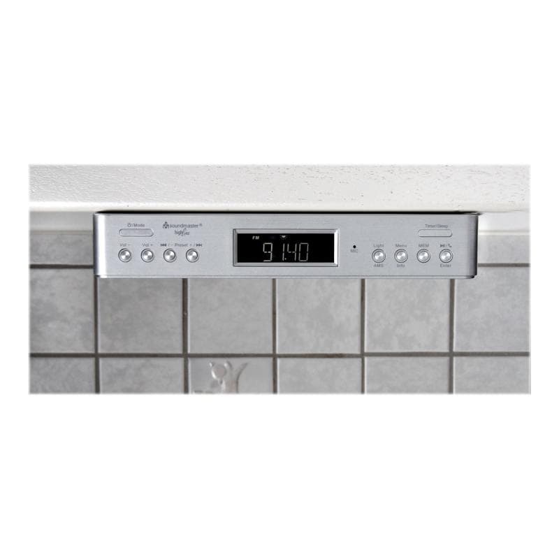 WÖRLEIN Soundmaster UR2045SI si Küchenradio DAB+/UKW,Kochtimer,Beleuchtung