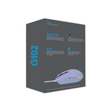 LOGITECH G102 LIGHTSYNC LILAC EER