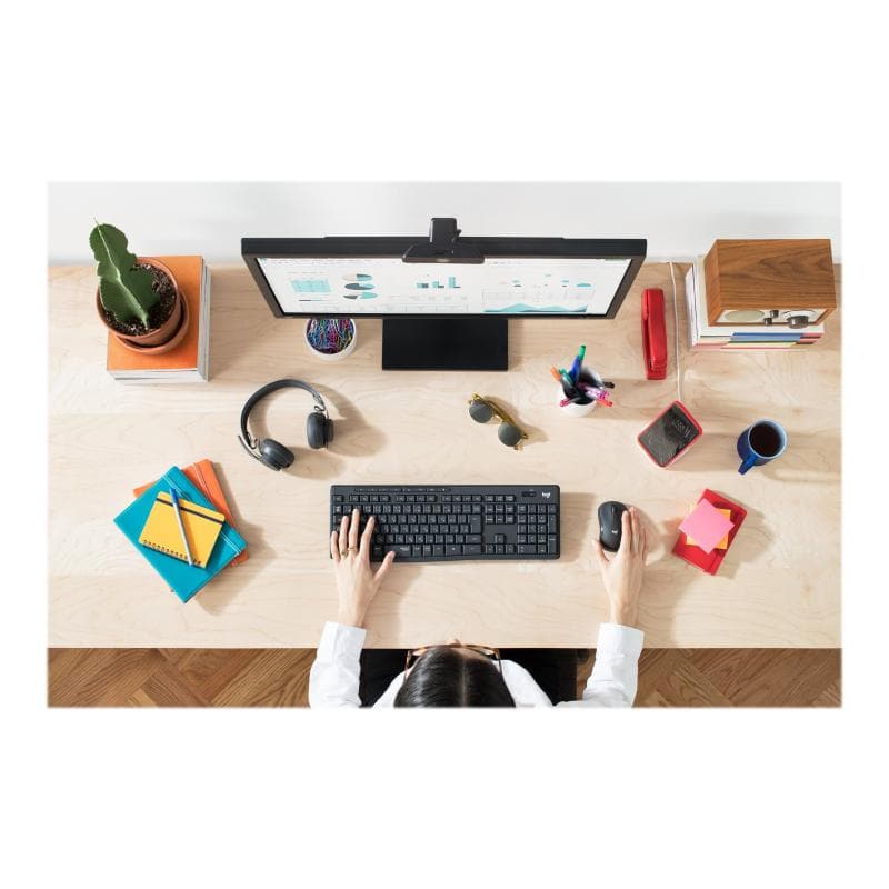 LOGITECH MK295 Silent Wireless Combo - GRAPHITE - DEU - CENTRAL