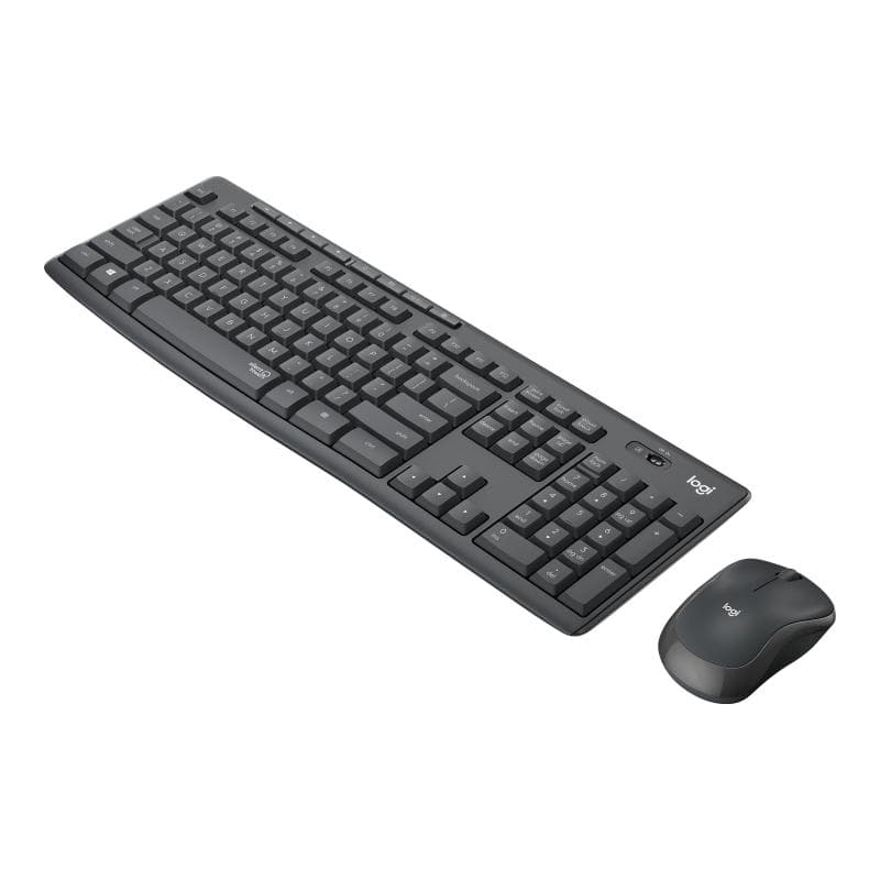 LOGITECH MK295 Silent Wireless Combo - GRAPHITE - FRA - CENTRAL