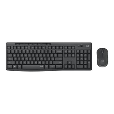 LOGITECH MK295 Silent Wireless Combo - GRAPHITE - PAN - NORDIC