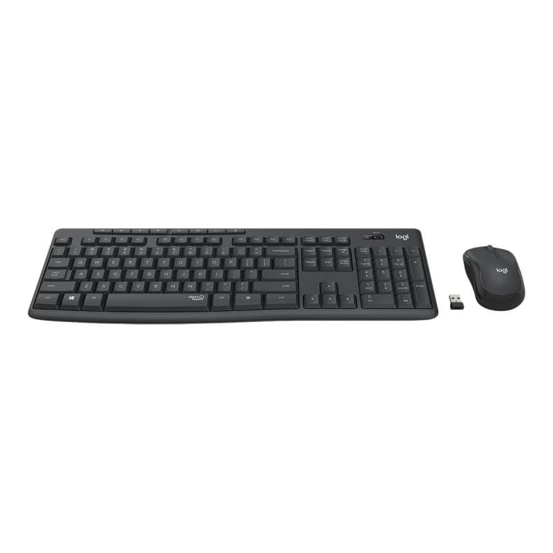 LOGITECH MK295 Silent Wireless Combo - GRAPHITE - PAN - NORDIC