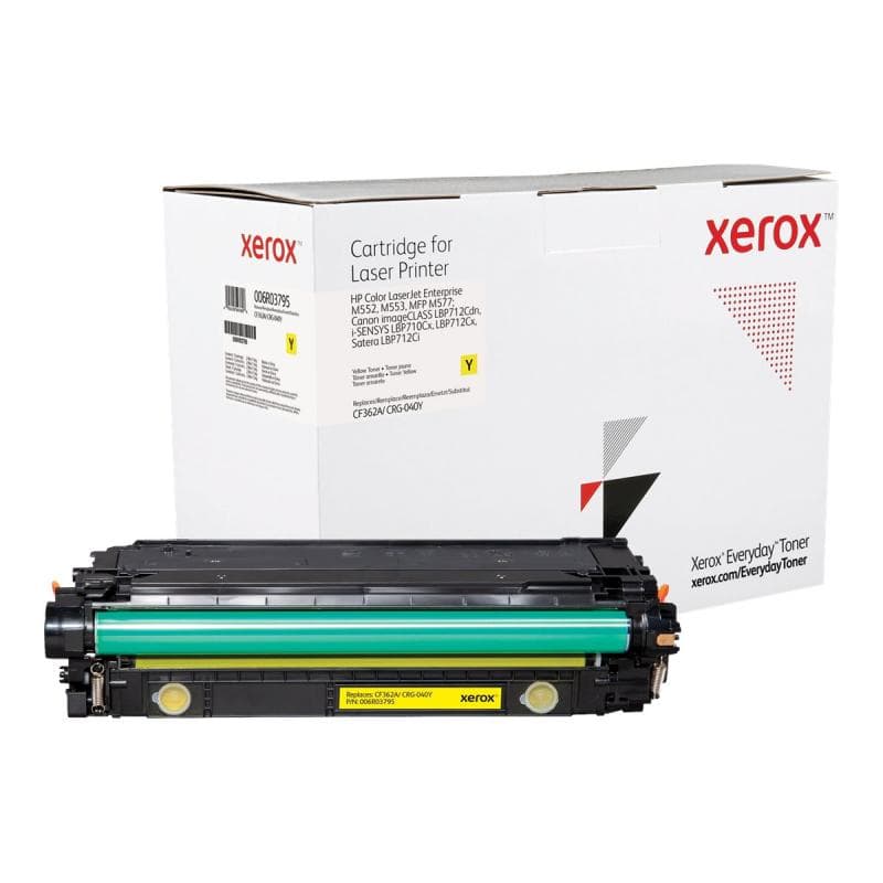 XEROX YELLOW TONER CARTRIDGE LIKE HP