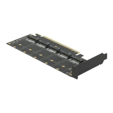 DELOCK PCI Express x16 Karte zu 5 x intern M.2 Key B / SATA
