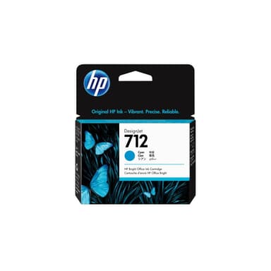 HP 712 29-ml Cyan DesignJet Ink Cartridge