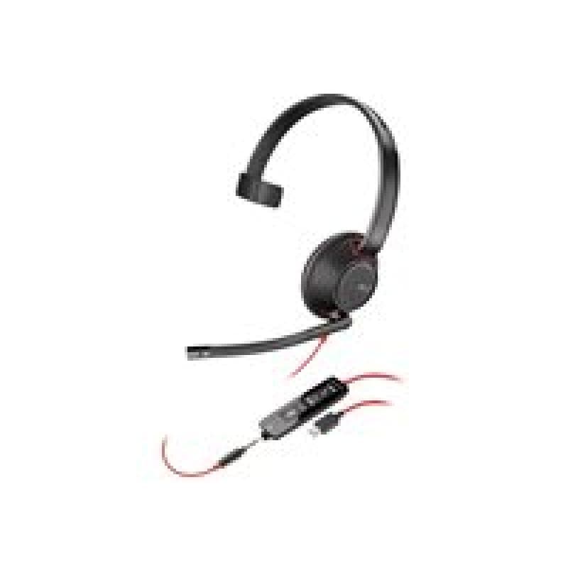 POLY Plantronics Headset Blackwire C5210 monaural USB-C & 3,5 mm