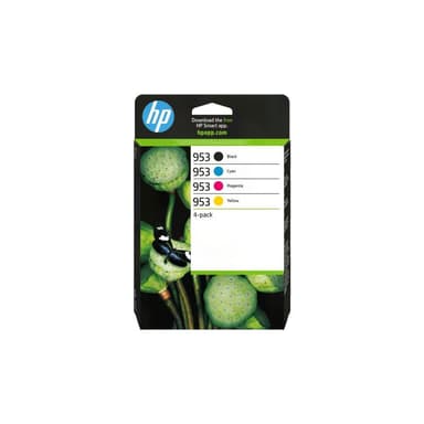 HP 953 CMYK Original Ink Cartridge 4-Pack