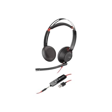 POLY Plantronics Headset Blackwire C5220 binaural USB-A & 3,5 mm