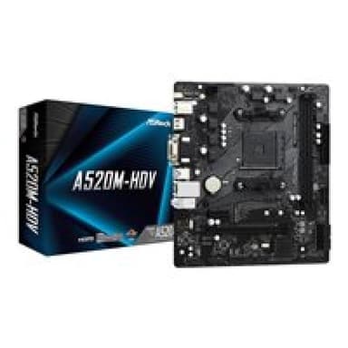 ASROCK MB ASRock A520M-HDV SAM4