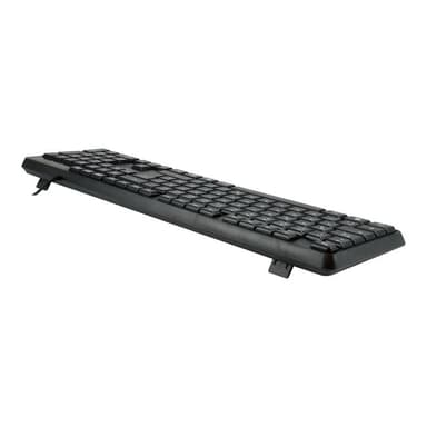 EQUIP Kabelgebundene USB Keyboard schwarz, Italien