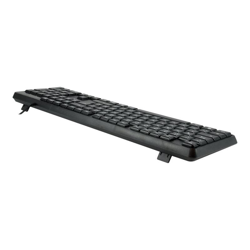 EQUIP Kabelgebundene USB Keyboard schwarz, Italien