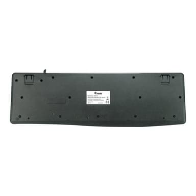 EQUIP Kabelgebundene USB Keyboard schwarz, Italien