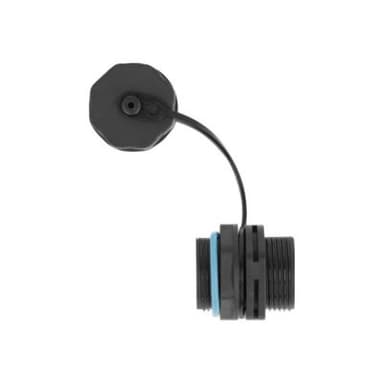 DELOCK Kabelverbinder RJ45 Buchse zu RJ45 Buchse Cat.6A mit Verschlusskappe wasserfest