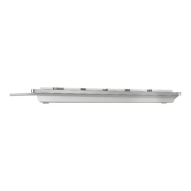 CHERRY KC 6000 Slim Silber  USB Belgisches Layout