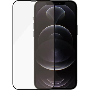 PANZERGLASS Edge to Edge CF iPhone 12, 6,1'' Antibakteriell