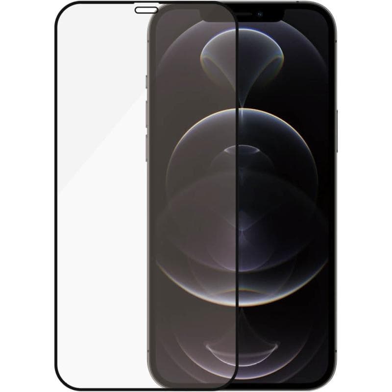 PANZERGLASS Edge to Edge CF iPhone 12, 6,1'' Antibakteriell