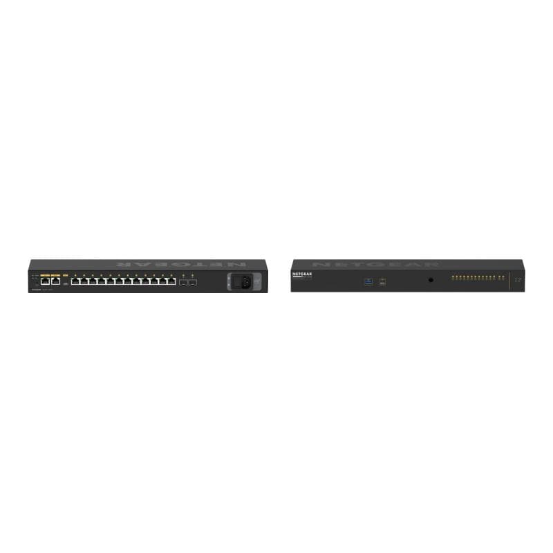 NETGEAR 14-Port AV Line M4250-12M2XF 12x2.5G and 2xSFP+ Managed Switch