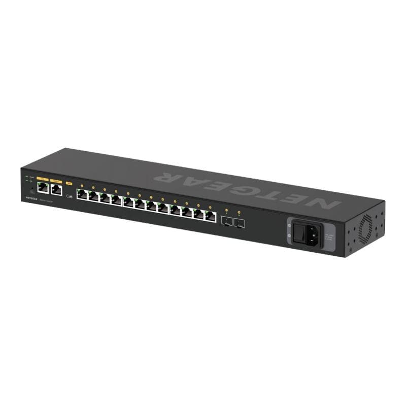NETGEAR 14-Port AV Line M4250-12M2XF 12x2.5G and 2xSFP+ Managed Switch