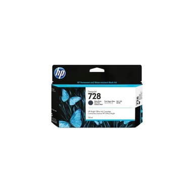 HP 728 130-ml Matte Black DesignJet Ink