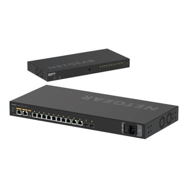 NETGEAR M4250 12-Port AV Line PoE+ Switch 125W 2x1G 2xSFP Managed Switch
