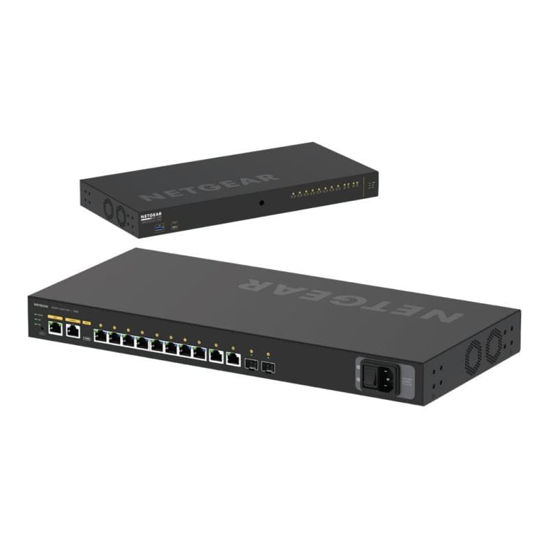 NETGEAR M4250 12-Port AV Line PoE+ Switch 125W 2x1G 2xSFP Managed Switch