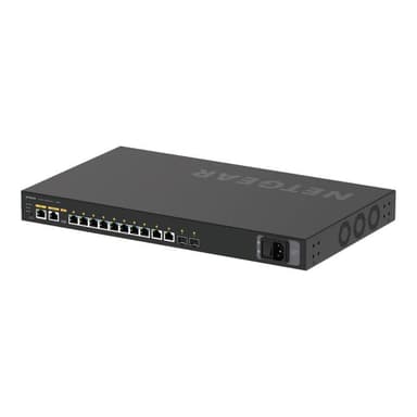 NETGEAR 12-Port AV Line M4250-10G2XF-PoE++ 8x1G Utra90 PoE++ 802.3bt 720W 2x1G 2xSFP+ Managed Switch