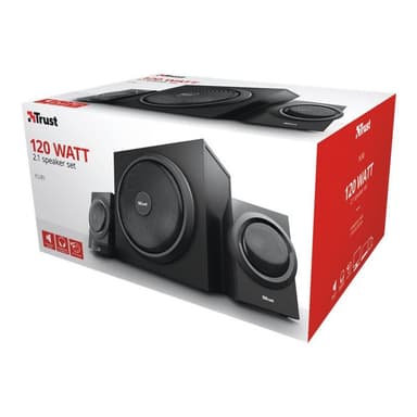 TRUST Yuri 2.1-Lautsprecher Set mit Subwoofer