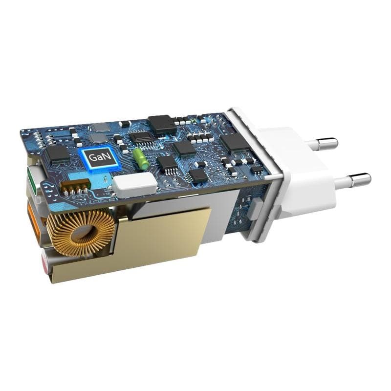 HAMA Universal-USB-C-Notebook-Netzteil GaN, Power Delivery (PD), 5-20V/65W