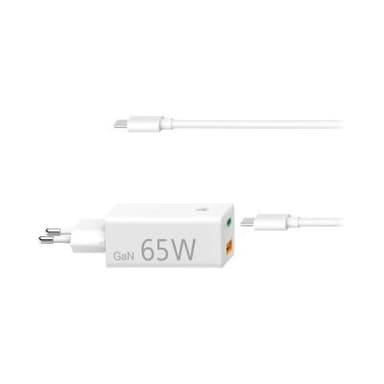 HAMA Universal-USB-C-Notebook-Netzteil GaN, Power Delivery (PD), 5-20V/65W
