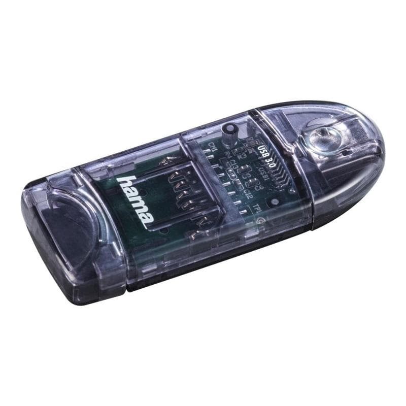 HAMA USB-3.0-Kartenleser SD/micro SD, anthrazit