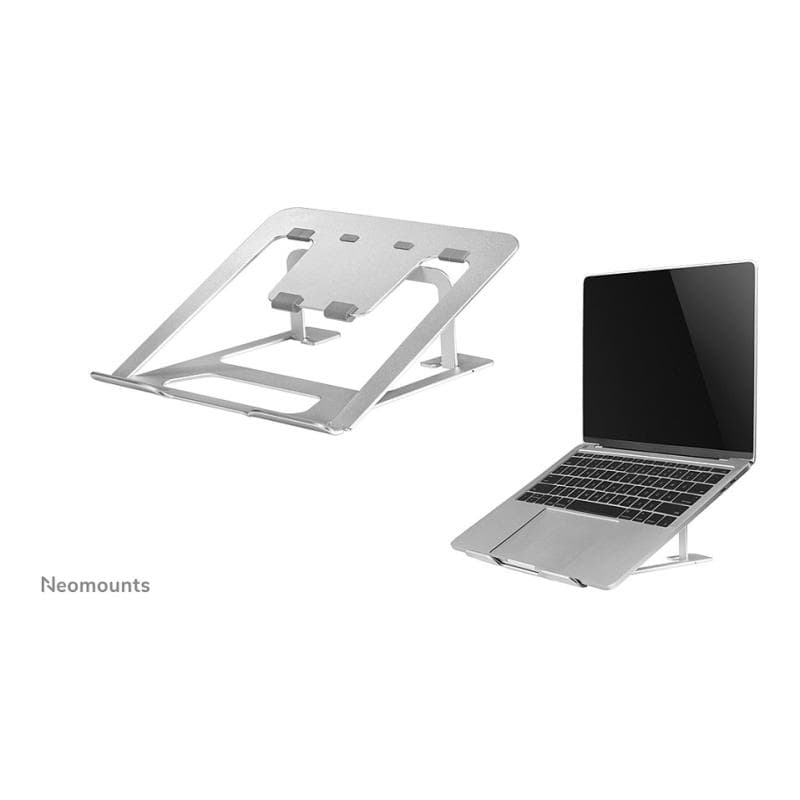 NEOMOUNTS faltbarer Laptop-Ständer - Silber