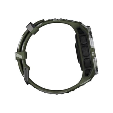 GARMIN Instinct Solar Camo GPS-Multisport-Smartwatch grün