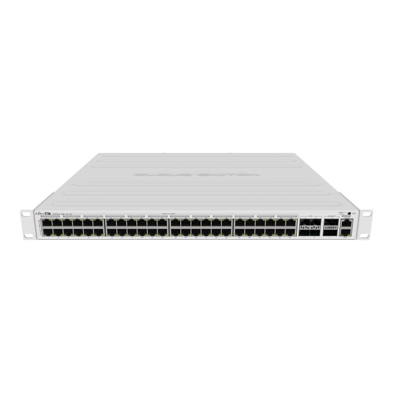 MIKROTIK CRS354-48P-4S+2Q+RM Cloud Router Switch, 48x 1Gbit PoE+ RJ45, 4x 10Gbit SFP+