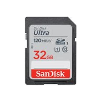 SANDISK ULTRA 32GB SDHC MEMORY