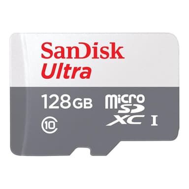 SANDISK Ultra Lite microSDXC Ad. 128GB 100MB/s SDSQUNR-128G-GN6TA