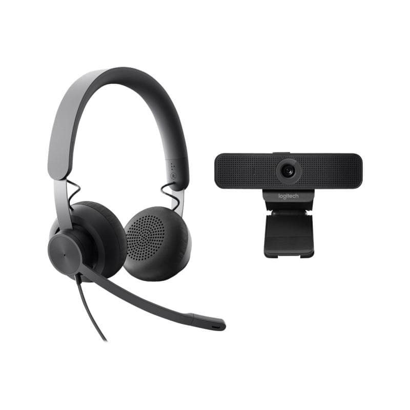 LOGITECH Wired Personal Video CollabKit GRAPHITE