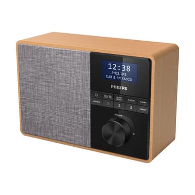 PHILIPS R5505 Küchenradio DAB+, DAB, UKW Bluetooth®, DAB+, UKW Braun, Gra