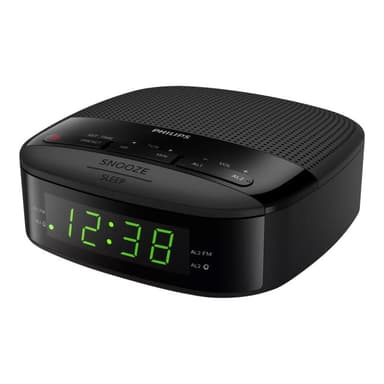 PHILIPS R3205/12 Radiowecker UKW UKW Schwarz