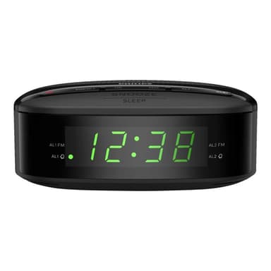 PHILIPS R3205/12 Radiowecker UKW UKW Schwarz