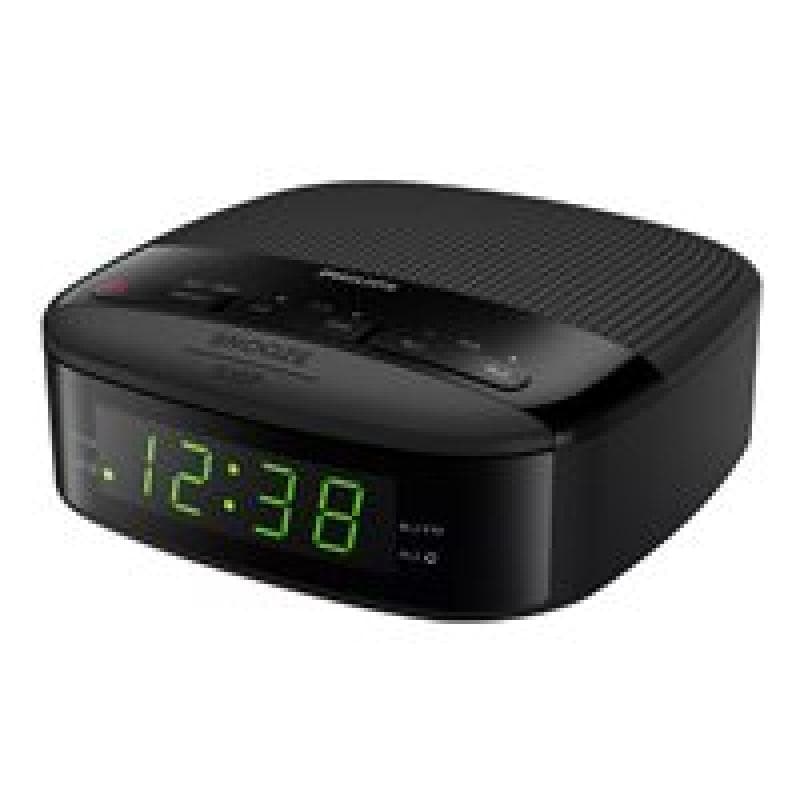 PHILIPS R3205/12 Radiowecker UKW UKW Schwarz