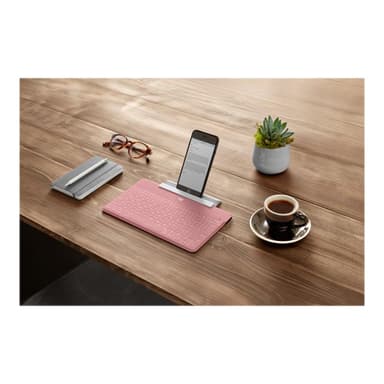 LOGITECH Keys-To-Go - BLUSH PINK - ESP - MEDITER