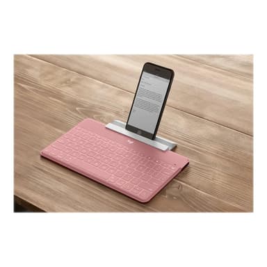 LOGITECH Keys-To-Go - BLUSH PINK - ESP - MEDITER