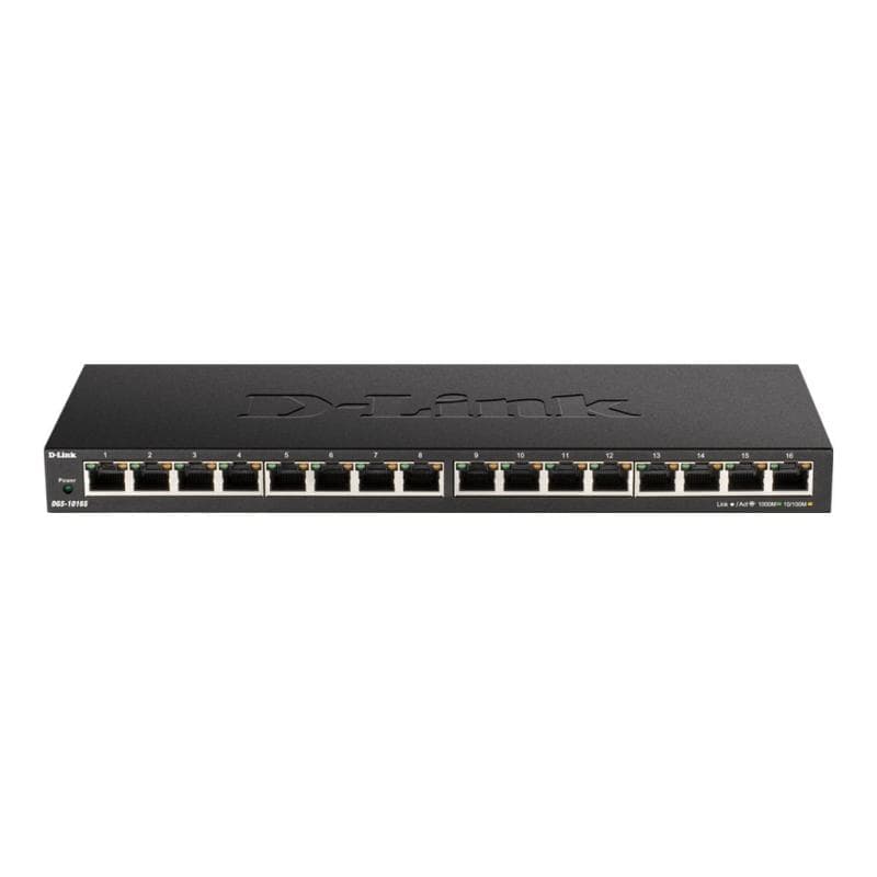 D-LINK 16-Port Unmanaged Gigabit Ethernet Switch